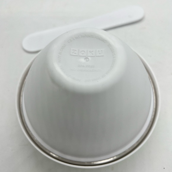 Zoku Kitchen Zoku Ice Cream Maker Make Serve Bowl W Stainless Steel